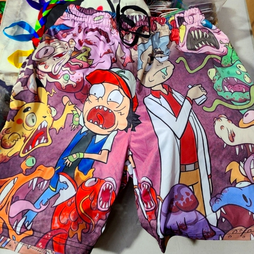 Rick and morty pokemon shorts